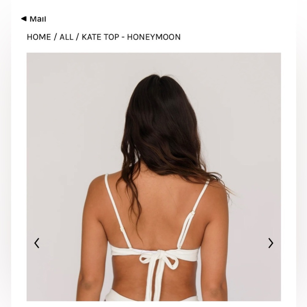 Skatie Kate Honeymoon swimsuit top - Picture 2 of 8